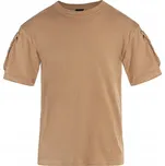 Taktické tričko s kapsami Mil-Tec Tactical - Coyote M
