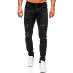 PÁNSKÉ DŽÍNY STŘIHU REGULAR FIT ČERNÉ MP0100N DENLEY_S