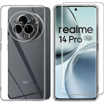 Pouzdro na mobilní telefon Pouzdro Průhledné 2 mm pro Realme 14 Pro 5G [Clear, Ostrov]