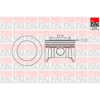 Píst motoru Píst FAI AutoParts PK9-000