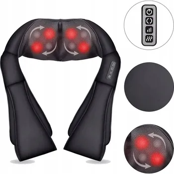 IP kamera MASÁŽNÍ PŘÍSTROJ DO SZYI KARKU RAMION PLECÓW S VYHŘÍVÁNÍM, POLŠTÁŘ