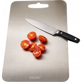 Kuchyňské prkénko PRKÉNKO Z Z NEREZOVÉ OCELI NA KRÁJENÍ DIKOM 39X28cm 1,5mm PREMIUM 1,2kg