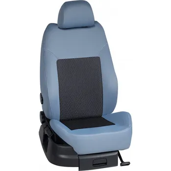 Potah sedadla Autopotahy Volkswagen TOURAN / TOURAN /10.2015->, Touran (7 míst), KOMFORT > OR 0429 (OR 0429 / Světle modrý bok)