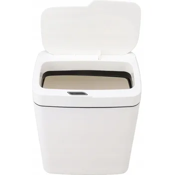 Odpadkový koš Automatický odpadkový koš s ČIDLEM POHYBU 18L Bílý