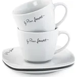 Lamart LT9016 Sada porcelánových hrnků s podšálky DINE 220 ml 2 ks