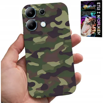 Pouzdro na mobilní telefon POUZDRO PRO XIAOMI NOTE 13 4G - MASKÁČOVÝ, VOJENSKÉ BARVY MILITARIAFAN CASE