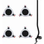 vidaXL 42002557 nábytková kolečka se…