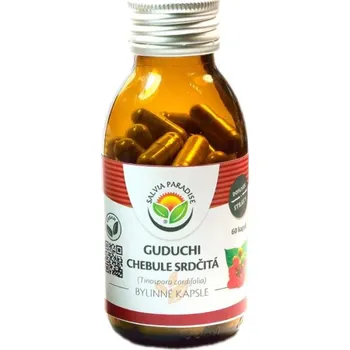 Přírodní produkt Organic India GUDUCHI - CHEBULE SRDČITÁ - AMRITA bylinné kapsle 60 ks SALVIA PARADISE