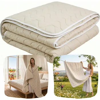 Prostěradlo PŘIKRÝVKA LETNÍ ECRU LEHKÁ 90x200, ANTI-ALERGICKÁ a PRUŽNÁ, PRODUKT POLSKÝ