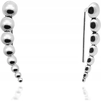 Náušnice Stříbrné náušnice NAUŠNICE KULIČKY kuličky Ag 925