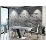 Kuchyňský stůl Mirjan24 obdélníkový bílý 120 x 80 x 76 cm