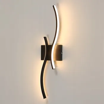 Nástěnné svítidlo Nástěnné svítidlo Riserva černé, integrovaný LED zdroj 18 W