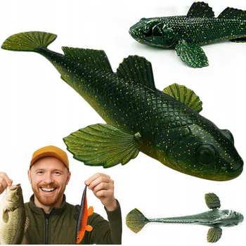Umělá nástraha Nástraha Libra Lures GOBIO 18,6 cm Vertical 132 Motor Oli Green