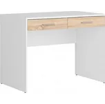 Black Red White Psací stůl NEPO PLUS BIU2S bílá/dub sonoma