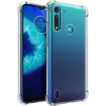 Pouzdro na mobilní telefon Zadní Kryt Pskom pro Motorola Moto G8 Power Lite bezbarvý