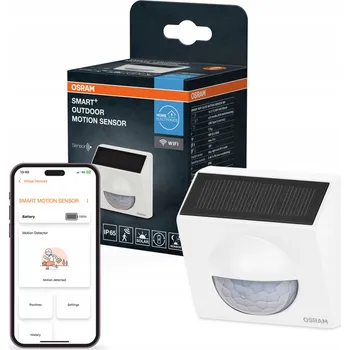 OSRAM Venkovní pohybový senzor SMART+ WIFI v bílé barvě, ochrana IP65,