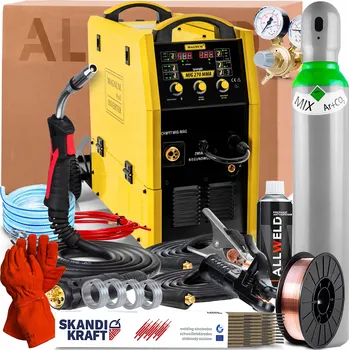 Svářečka SVAŘOVACÍ STROJ MAGNUM MIG 270 MMA 400V 270A SYNERGIE TIG DC LIFT LUTOSVAŘOVÁNÍ