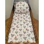 SDS Povlečení do postýlky Veselí sloníci Bavlna, 90/130, 45/60 cm (SD-11733)