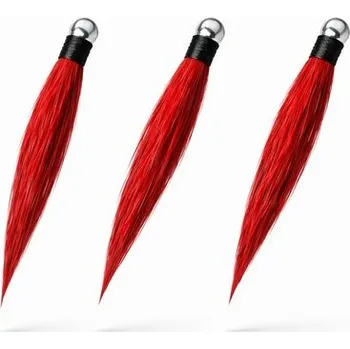 Umělá nástraha Hauzerovo peří Červené 5 g - 3 ks