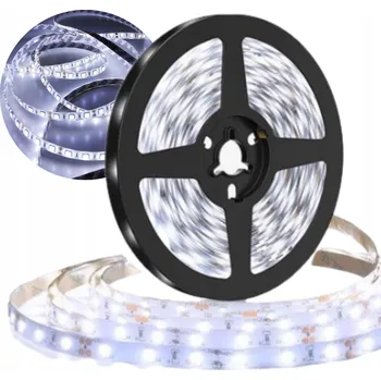 LED páska LED pásek 600 LED, 120 LED/m, 2835 SMD, IP65, Studená bílá, 5m