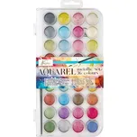 Grafix Metalické akvarelové barvy 36…