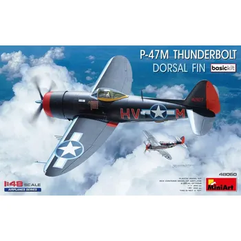 Plastikový model Miniart 1/48 P-47M Thunderbolt Dorsal Fin (BASIC KIT)