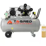 TAGRED TA309B, Olejový kompresor 200l, třípístový, 400V