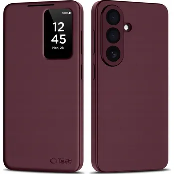 Pouzdro na mobilní telefon Flipové pouzdro Tech-protect pro Samsung Galaxy S26+ červené