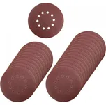 DEMA Brusný papír pro excentrickou brusku 225 mm P180, 25 ks