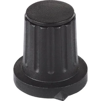 Mentor 4311.6131 4311.6131 otočný knoflík s ukazatelem černá (Ø x v) 20 mm x 17 mm 1 ks