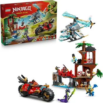 Stavebnice LEGO LEGO Ninjago 71857 Souboj nindža vozidel a domek na stromě