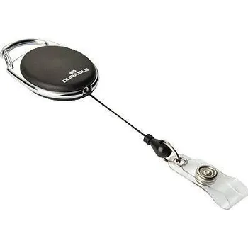 Durable JOJO STYLE - 8324 jojo pro držák dokladů patentka s poutkem černá 0.8 m 832401 10 ks