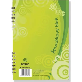 Dětské zboží Blok s boční vazbou A5, čtvereček, 40 listů