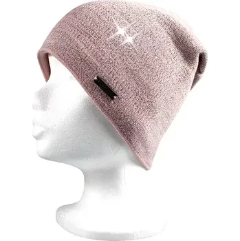 Čepice VOXX Čepice dámská pletená CASCADA s lurexem RŮŽOVÁ uni 113953