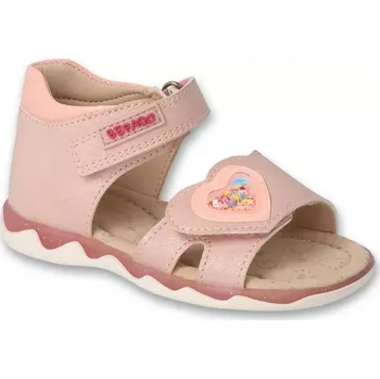 Dívčí obuv BEFADO 170P093 dívčí sandálky STAR růžové 22 170P093_22