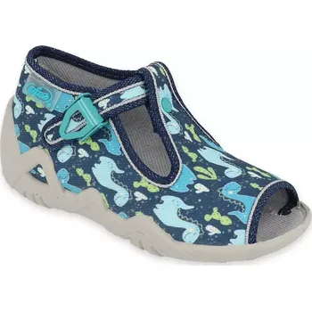 Chlapecká obuv BEFADO 217P114 chlapecké sandálky modré dino 18 217P114_18