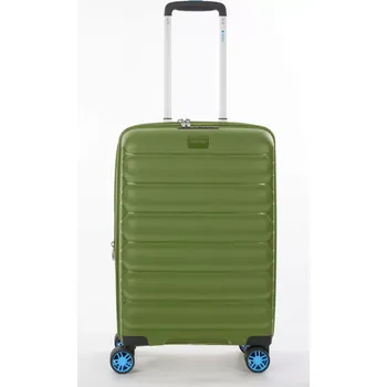 Cestovní kufr Dielle 4W S PP 100-55-33 zelená 38 L