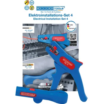 Kleště WEICON TOOLS No 5 plus No 13, 10039678, odizolovací kleště, vč. odstraňovače kabelového pláště , 0.2 do 6.0 mm²