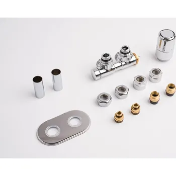 Radiátor P.m.h. Termostatický ventil pro ústřední vytápění Terra 6x7 cm chrom TER-R-C