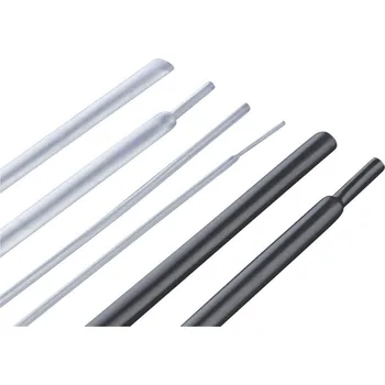 Hongshang 10259 smršťovací bužírka bez lepidla transparentní 4.80 mm 2.40 mm Poměr smrštění:2:1 metrové zboží