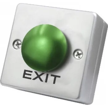 Přístupový systém Sebury EB-53G zelené kovové odchodové tlačítko