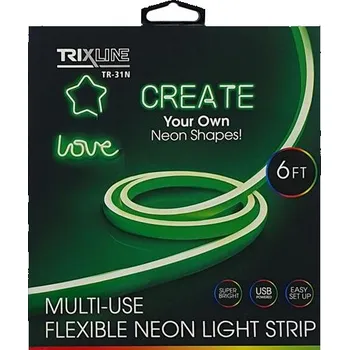 LED páska LED pásek USB TRIXLINE TR-31N 1,8m zelený neonový
