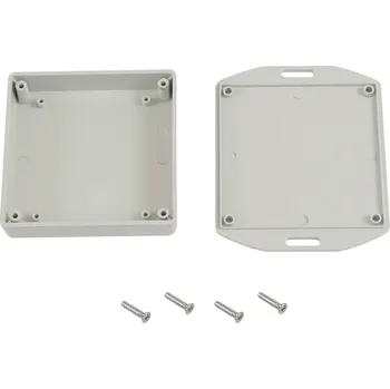 Rozvaděč Hammond Electronics 1551XFLGY univerzální pouzdro 80 x 80 x 20 ABS šedá 1 ks