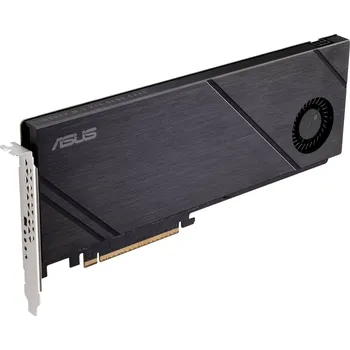 Asus Hyper M.2 x16 Gen5 Card Řadič M.2 PCIe x16 Vhodný pro (SSD): 2242, 2260, 2280 Aktivní chlazení