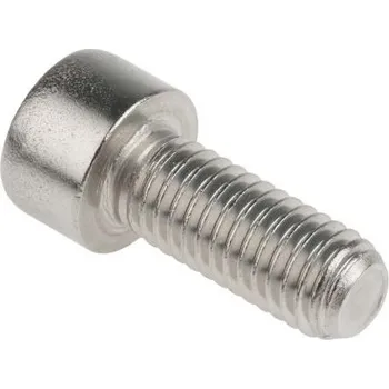 Šroub Šroub s vnitřním šestihranem, Nerezová ocel, M8, délka: 20mm 1.25mm