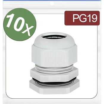 Quadrios 24CA396 kabelová průchodka, 24CA396, od 12 mm, do 15 mm, 10 ks