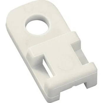 Organizace kabelů HellermannTyton CTAM2-N66-NA-C1 úchytka šroubovací 151-31203 přírodní 1 ks