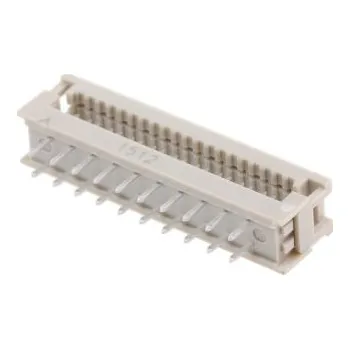 Elektrický konektor Konektor IDC, řada: SEK-18, rozteč: 2.54mm, počet kontaktů: 20, počet řad: 2, orientace těla: Pravý úhel, Samec,