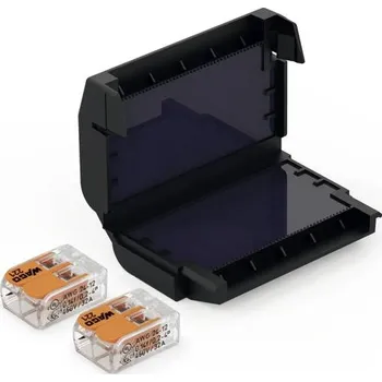 CellPack 407860, EASY-PROTECT/222, gelová krabička pro připojení svorek, 0.2-4 mm², černá, 1 ks