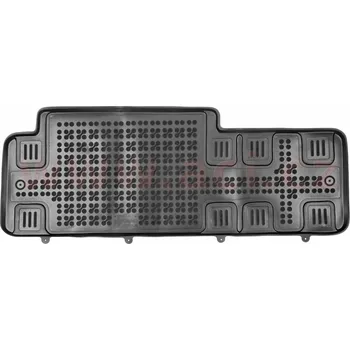 autokoberec gumové koberečky černé s vyšším okrajem (třetí řada, 1 ks) (0944X10C) (0944X10C)